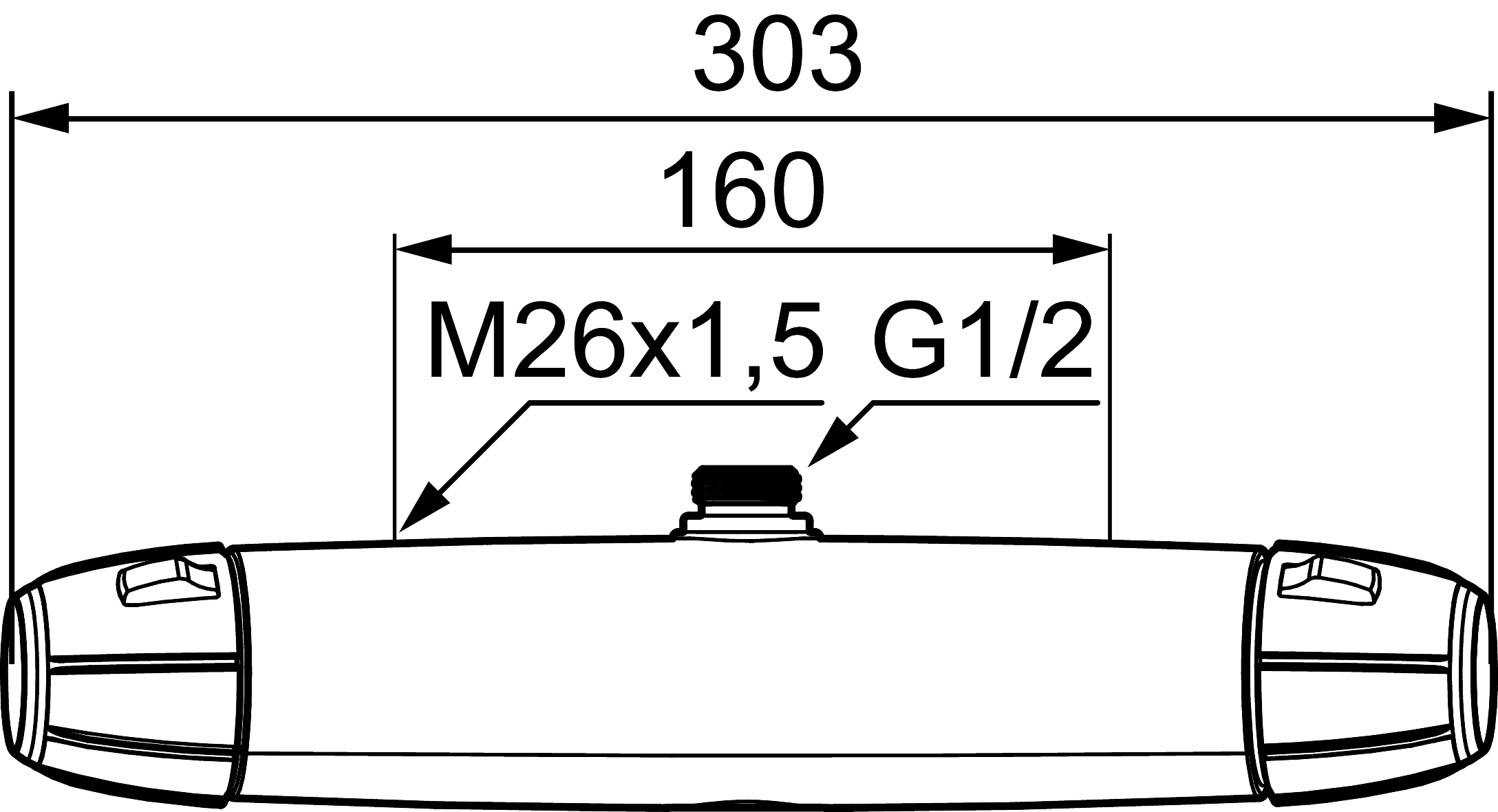 9000E II Shower Mixer
